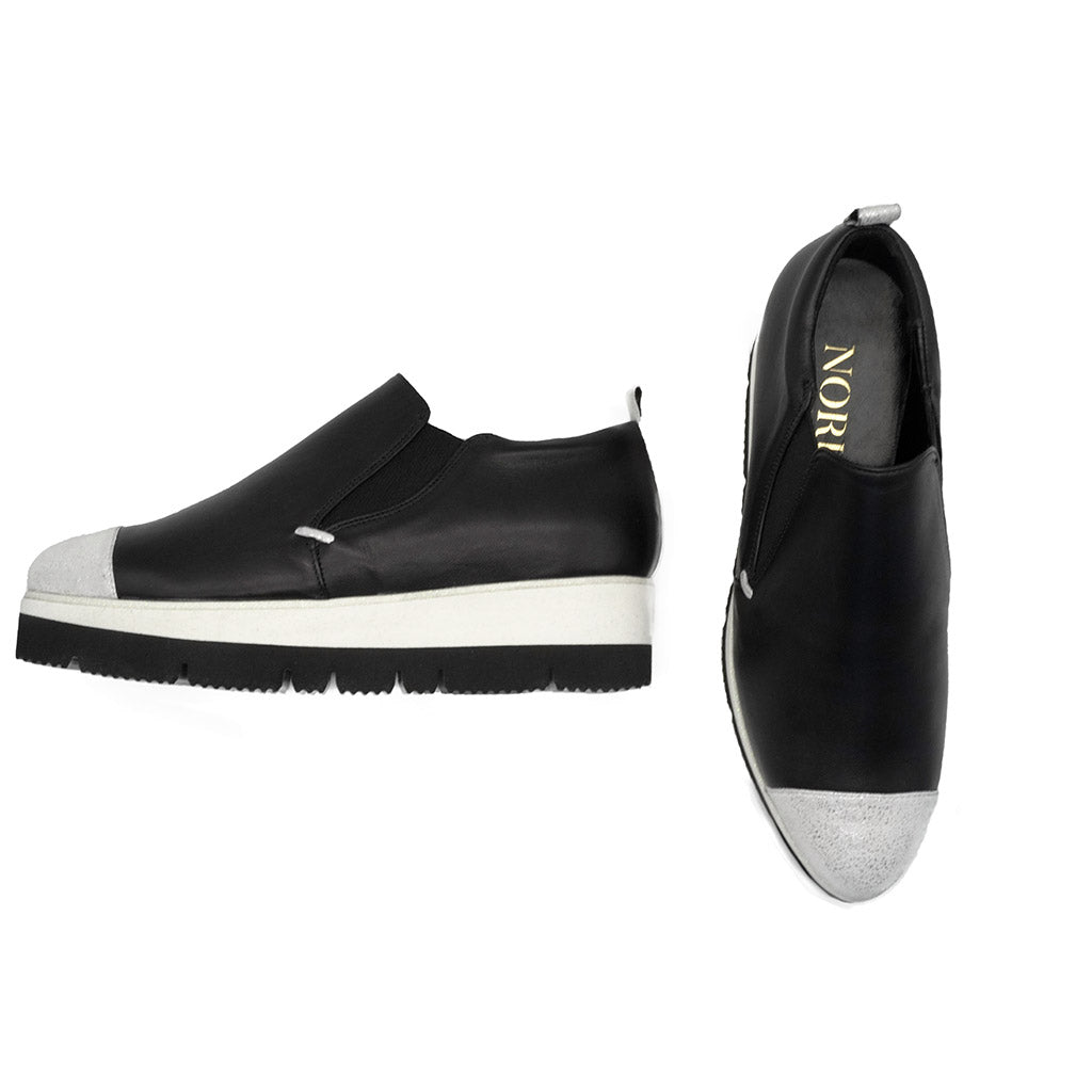 Mino Sneaker White on Black