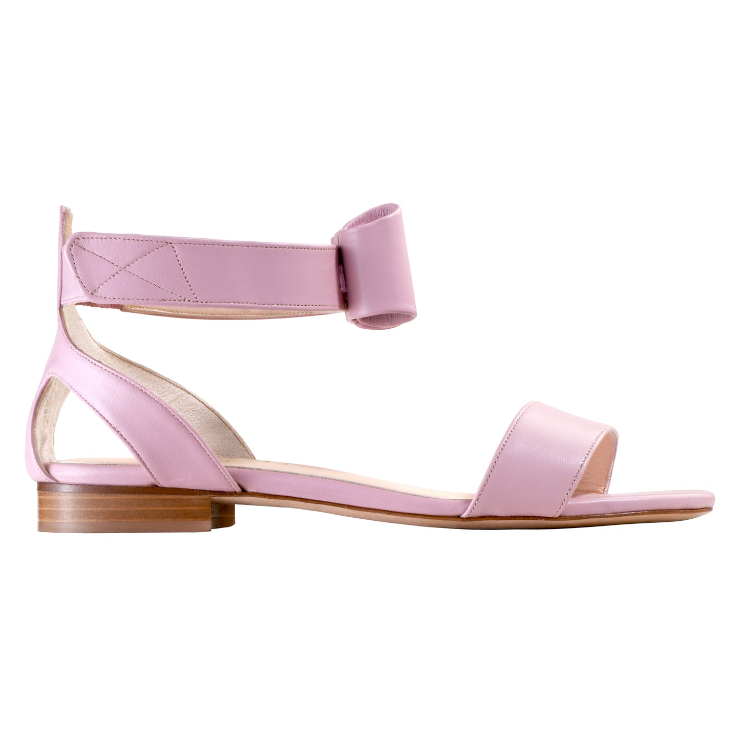 Iris Flat Sandal with Ankle Strap